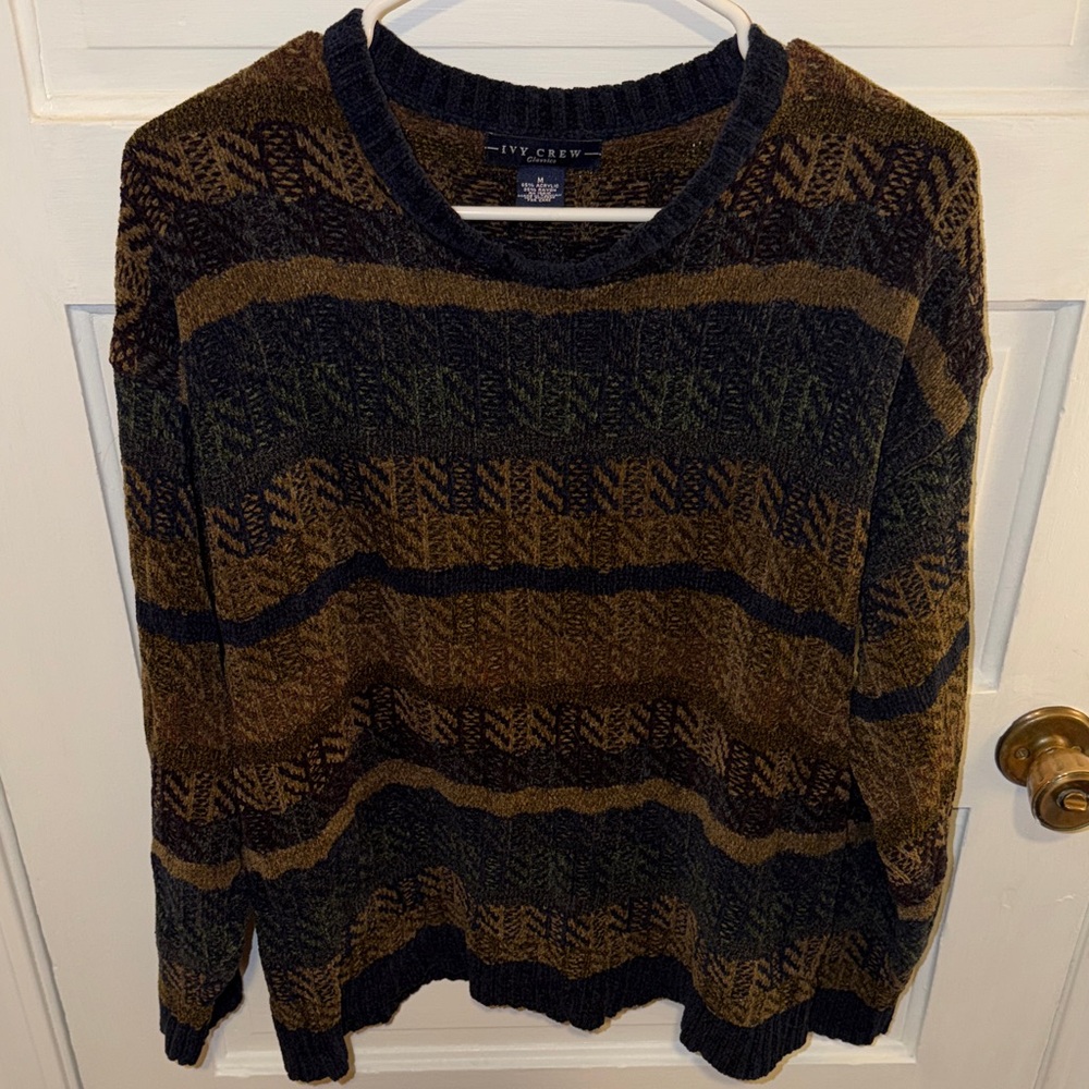 Ivy Crew Classics Cozy Striped Sweater